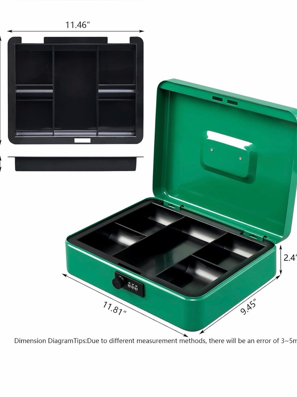 Green Lock Box - Picture 5 of 5
